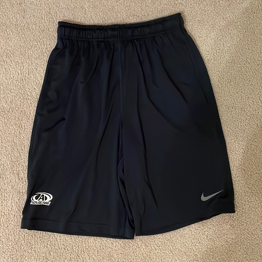 Nike Black Dri-Fit Equaliser Football Soccer Shorts Size Medium